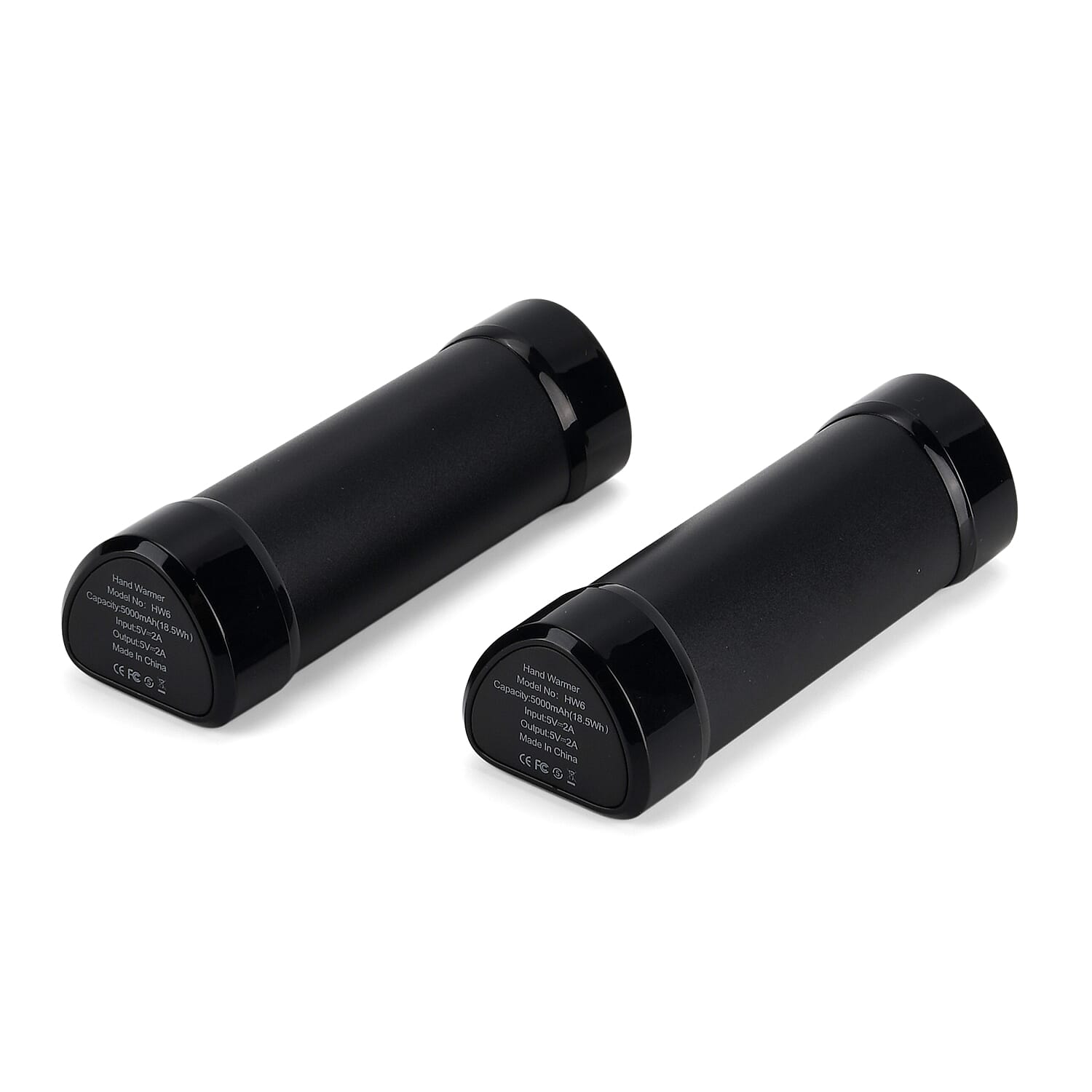 LIVMORE 2-in-1 Magnetic Hand Warmer & 8000mAh Power Bank - Black