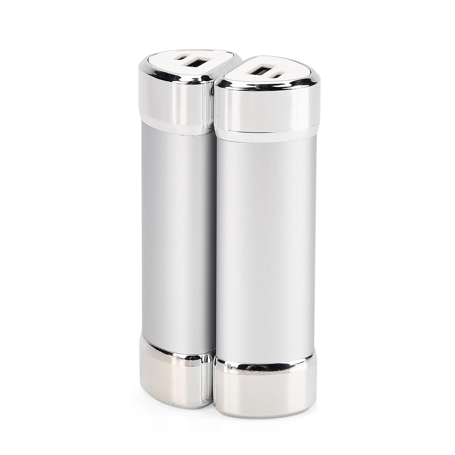 LIVMORE 2-in-1 Magnetic Hand Warmer & 8000mAh Power Bank - Silver