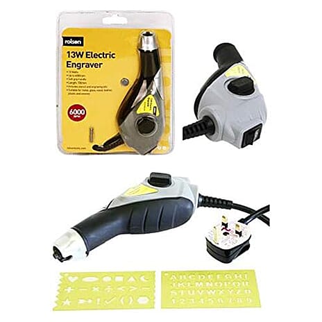 Rolson Electric Engraver Tool (Power 13W) - Grey