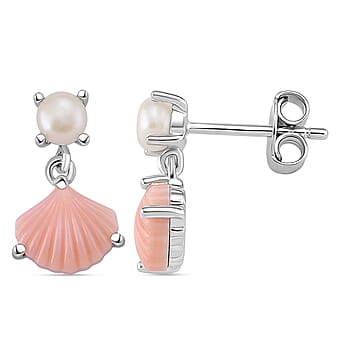 https://tjcuk.sirv.com/Products/82/4/8244869/D-Joy-Pink-Conch-Shell-White-Fresh-Water-Pearl-Fancy-Earring-in-Rhodiu_8244869.jpg?w=342&h=342