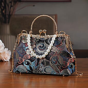 https://tjcuk.sirv.com/Products/82/4/8245069/Elegant-Embroidery-Crystal-Clutch-Bag-with-Pearl-Handle-Black-Blue_8245069_1.jpg?w=342&h=342