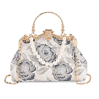 https://tjcuk.sirv.com/Products/82/4/8245086/Elegant-Embroidery-Crystal-Clutch-Bag-with-Pearl-Handle-white-Blue_8245086.jpg?w=342&h=342