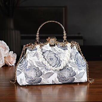 https://tjcuk.sirv.com/Products/82/4/8245086/Elegant-Embroidery-Crystal-Clutch-Bag-with-Pearl-Handle-white-Blue_8245086_1.jpg?w=342&h=342