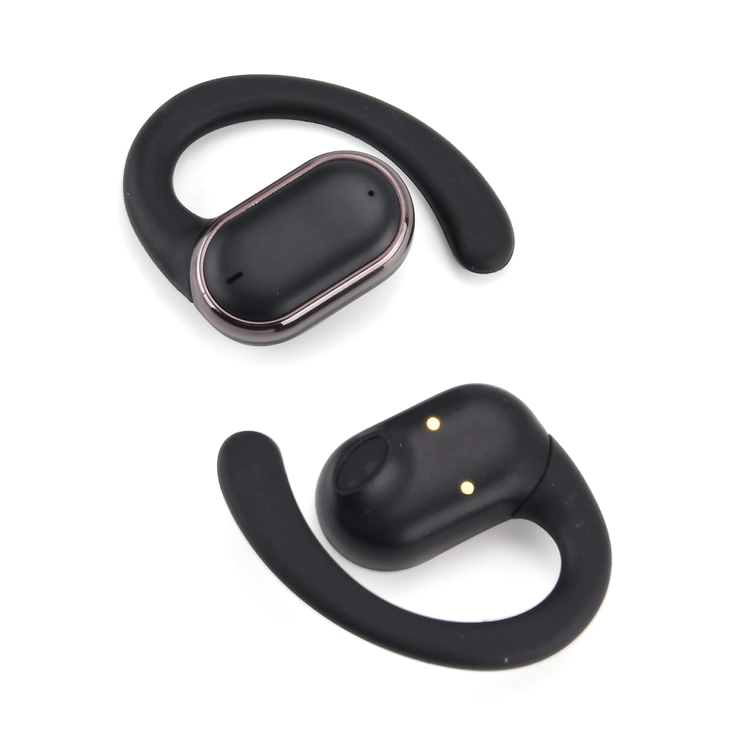 AEMAi-PRO14 Bluetooth Earbuds (BT5.4) with LED Display, 5-6 Hour Talk Time - Type-C Charging - Black