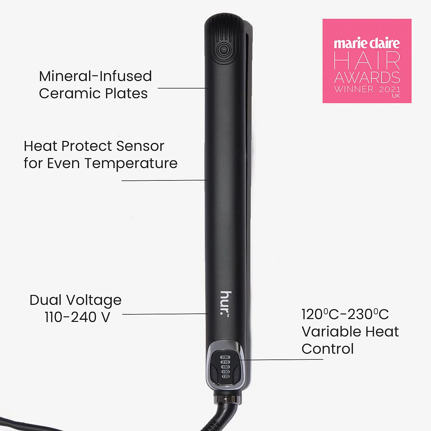 Hur.iron Classic Hair Straightener