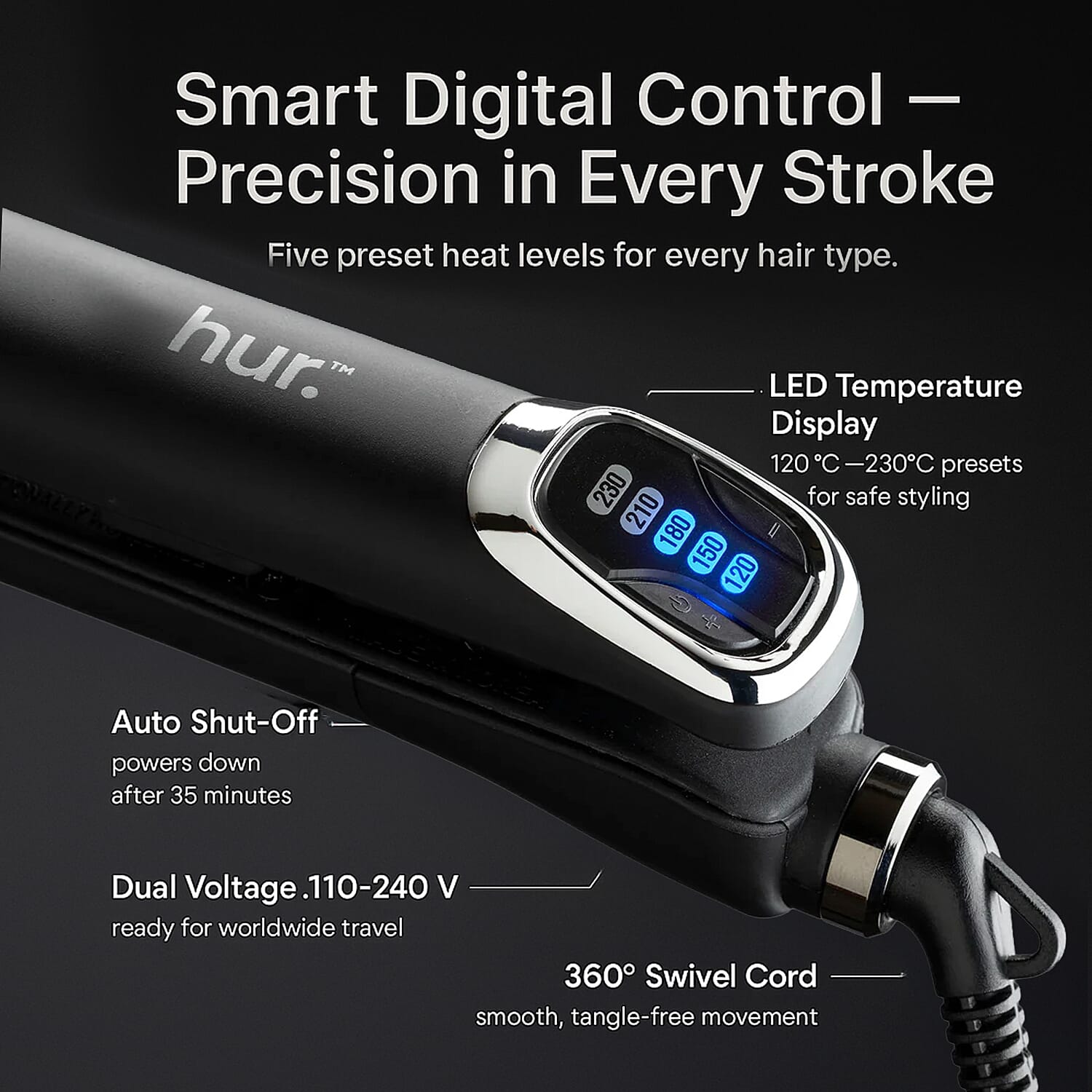 Hur.iron Classic Hair Straightener