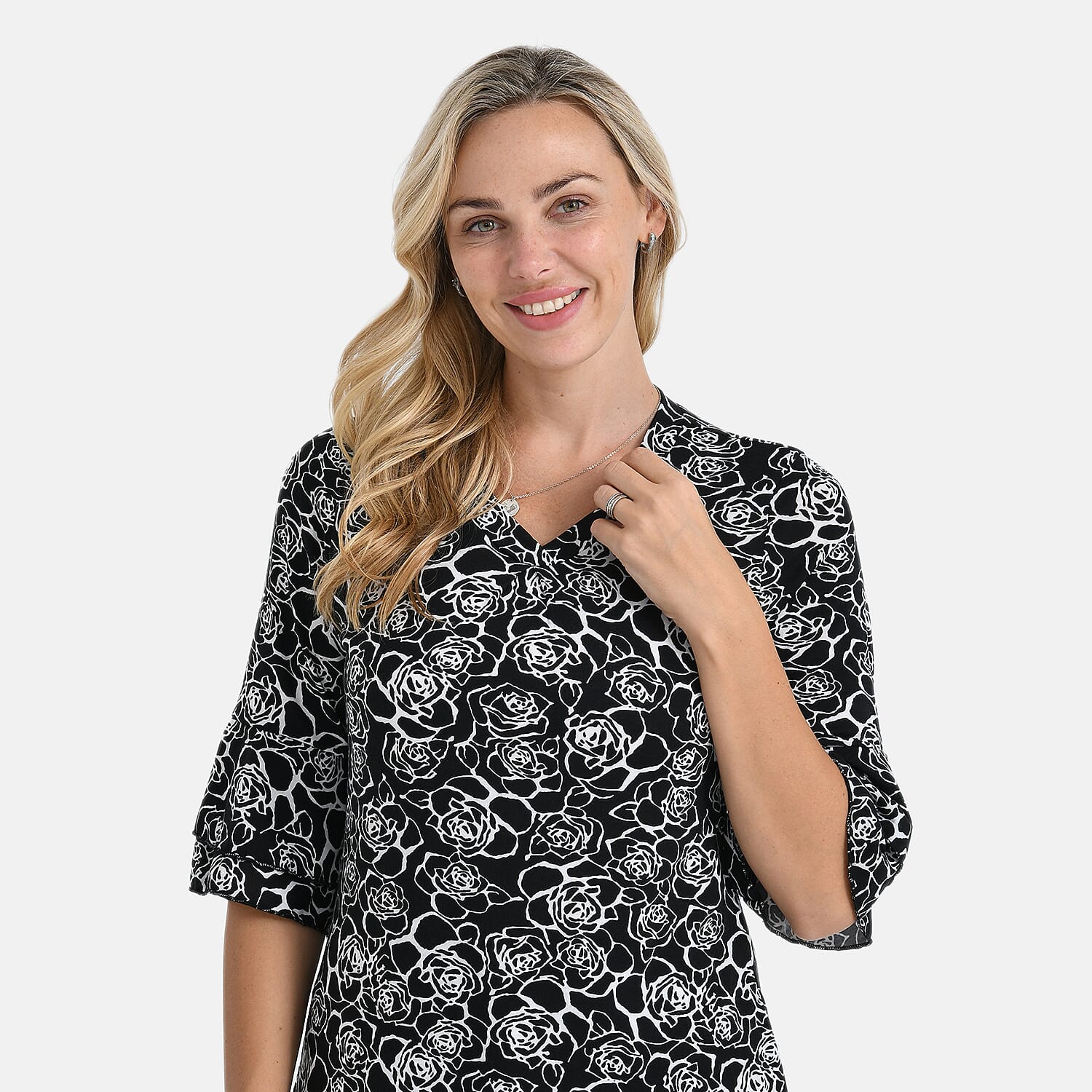 & Maisi Printed Blouse 