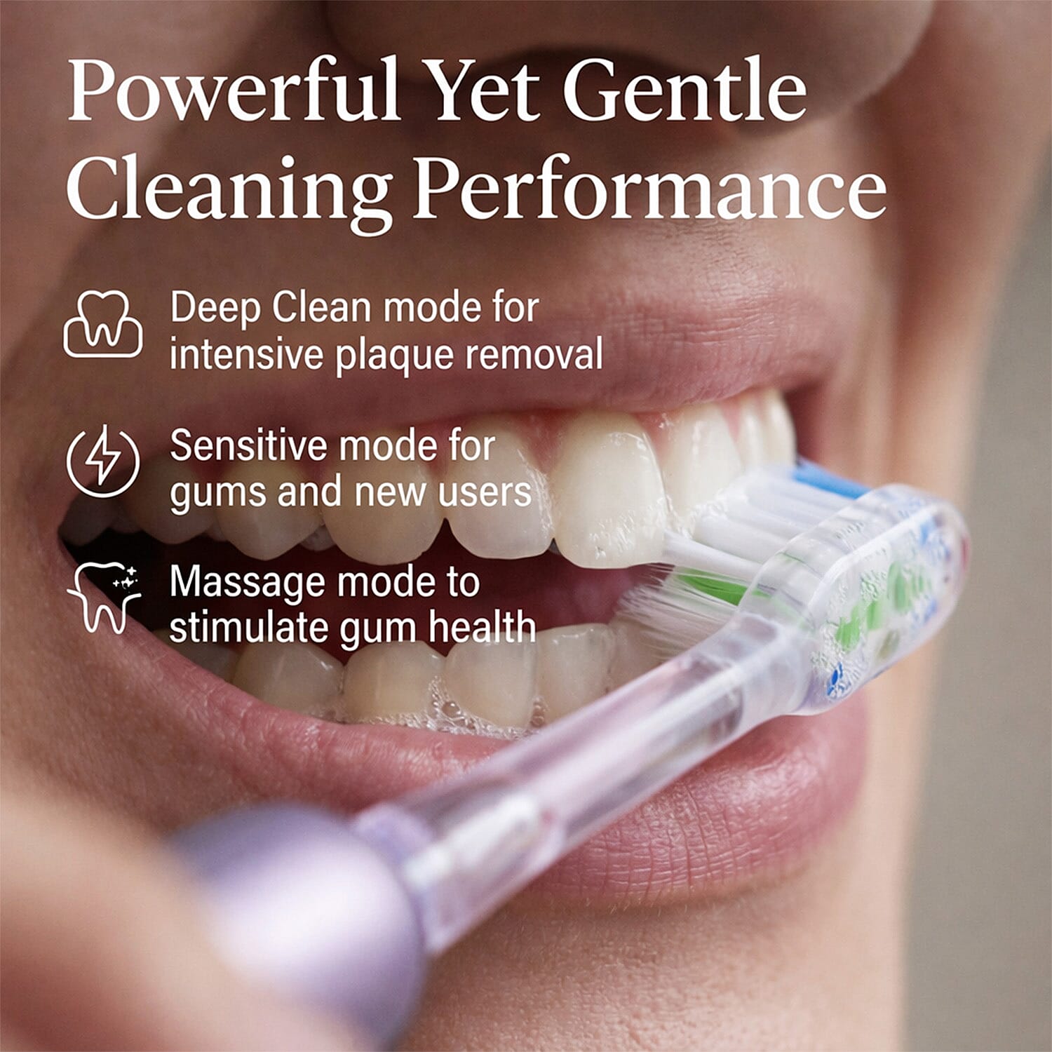 Lab Life Sonic Toothbrush with UV Sanitisation Including Brush Heads - Purple (Lifetime Warranty)