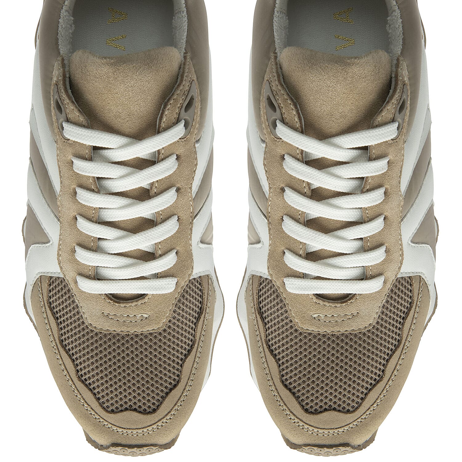 Ravel Suede Leather Blend Lace Up Trainers