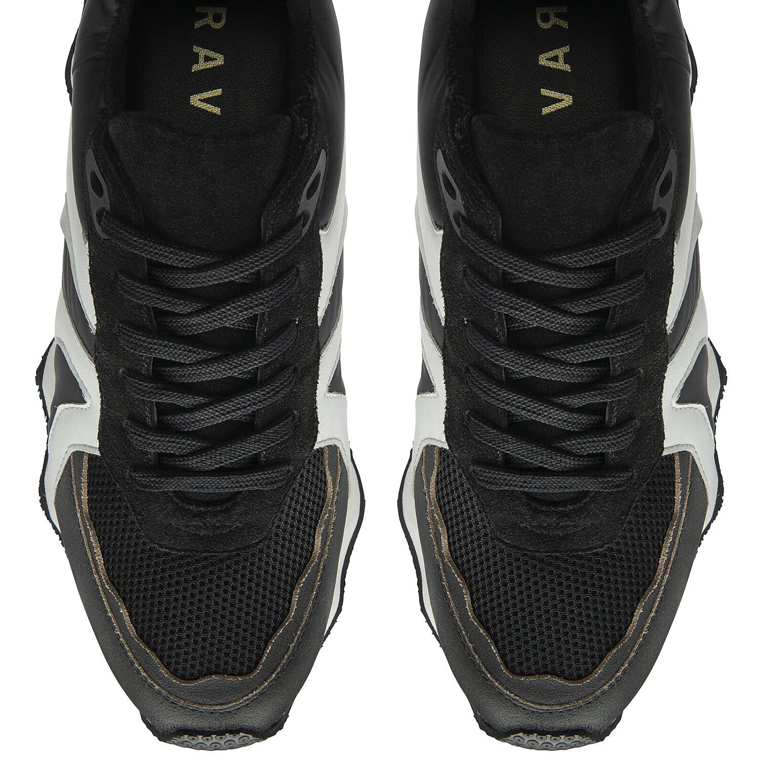 Ravel Suede Leather Blend Lace Up Trainers