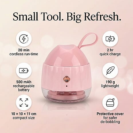 LIVMORE Electric Lint Remover - Pink