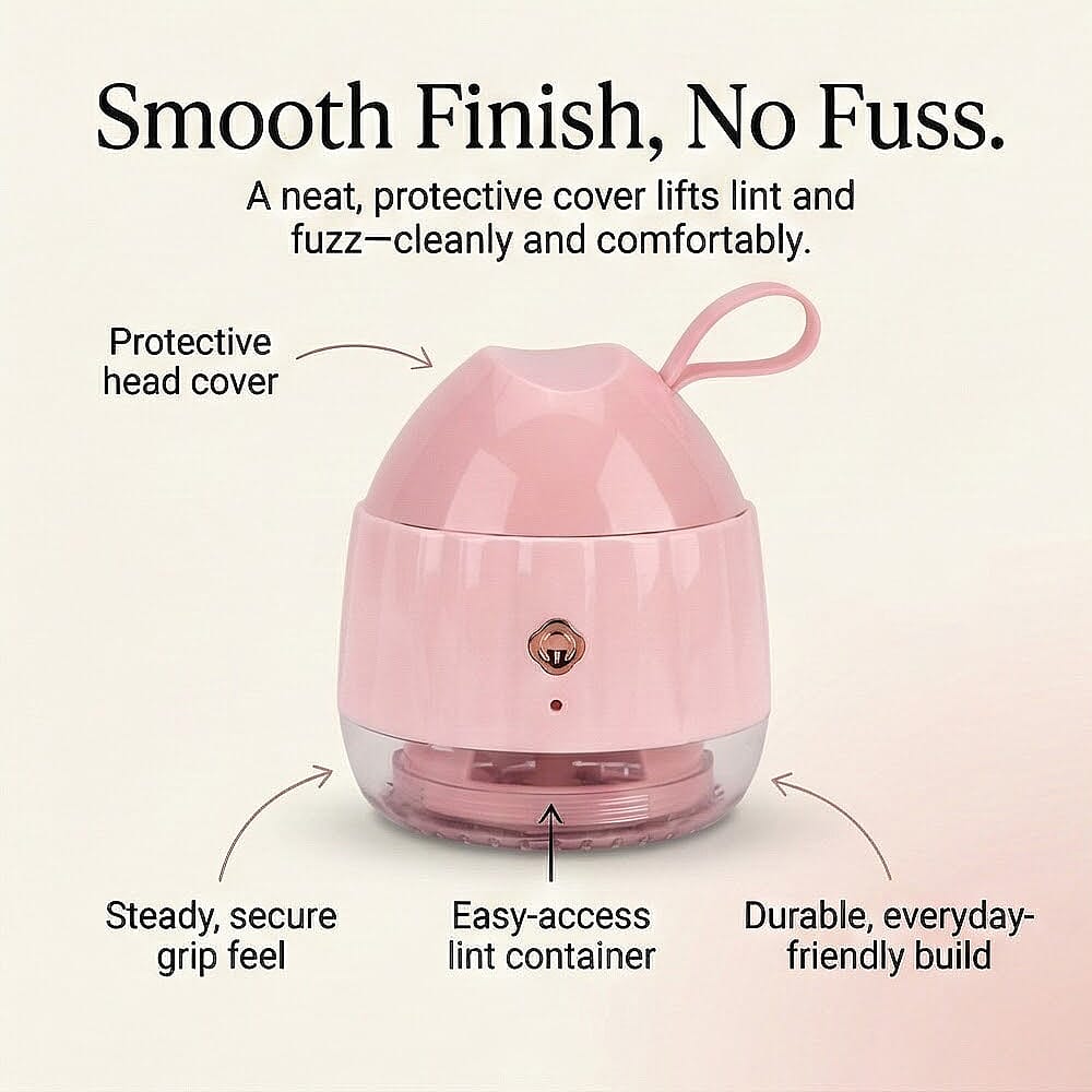 LIVMORE Electric Lint Remover - Pink