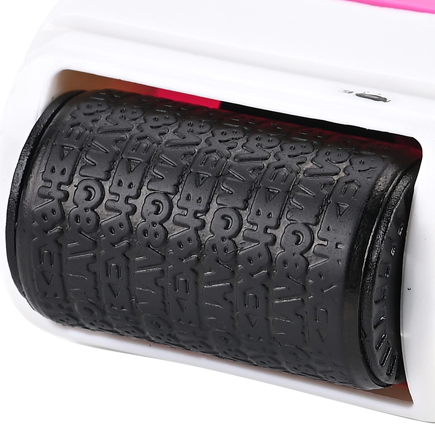 LIVMORE Set Of 2 Advanced ID Roller Security Stampers With Refil Ink - Blue & Pink