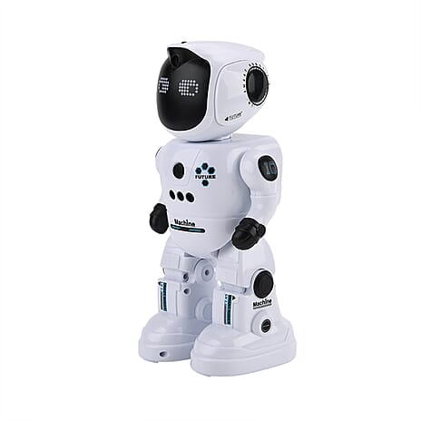 Black Friday New Launch - Intelligent Programming Remote Control Robot Toy with Gesture Sensing - Music - White