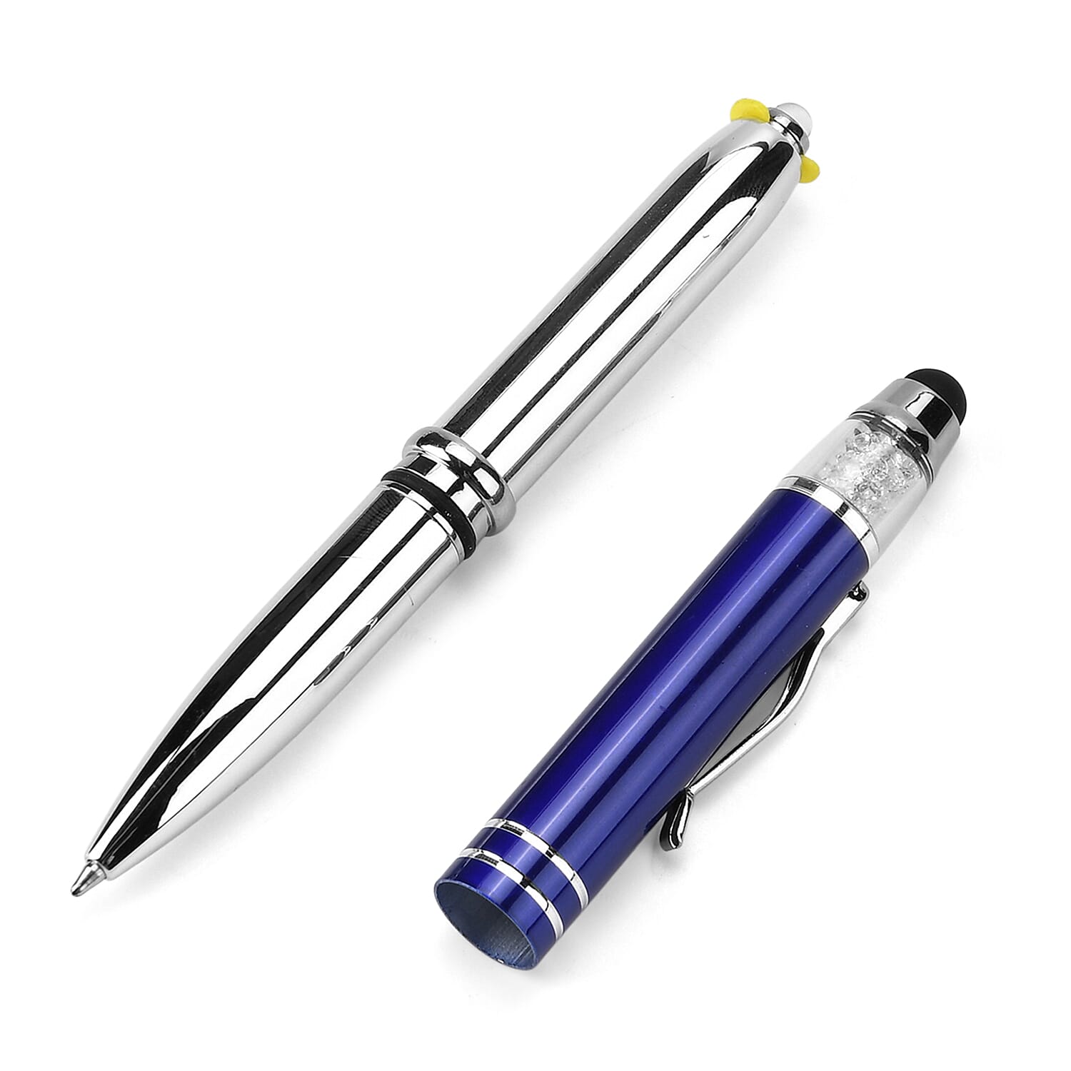 Set of 5 Crystal Lamp LED Ballpoint Pens