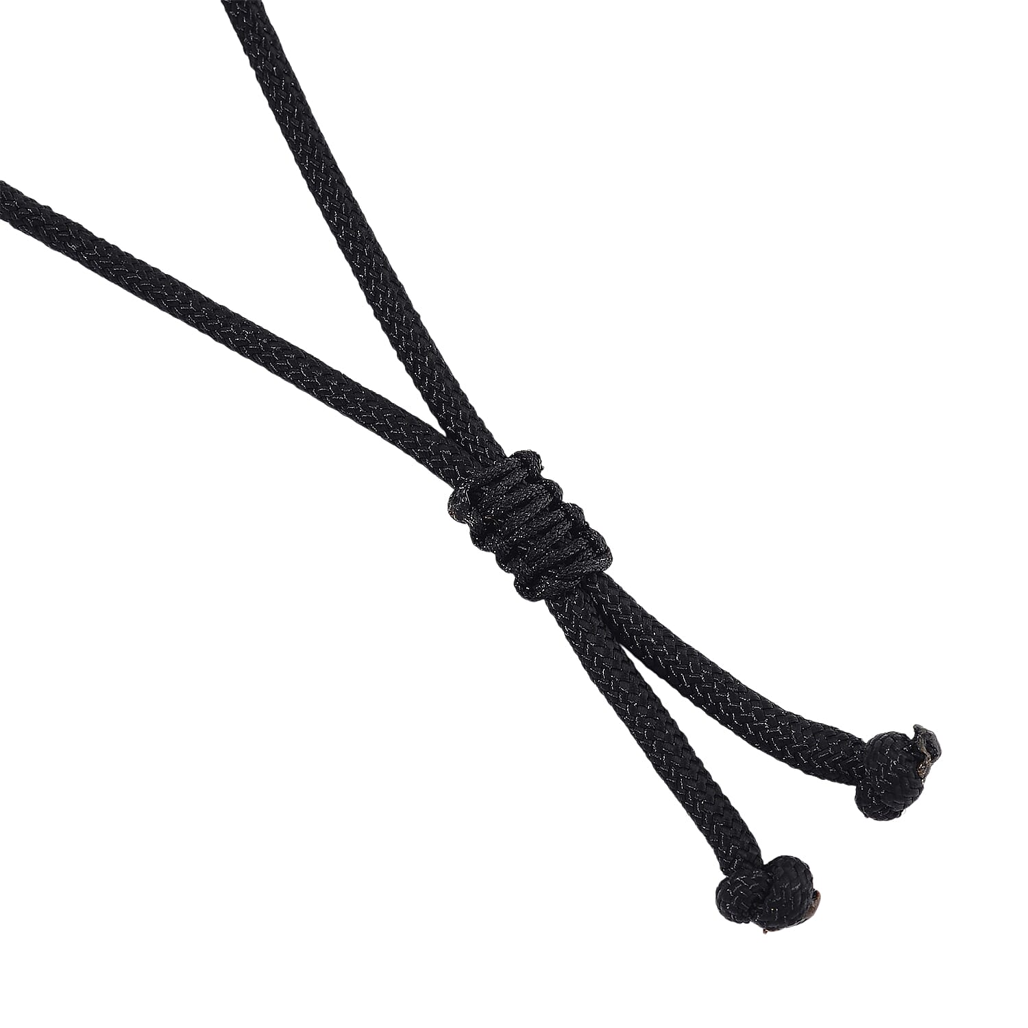 Black Jade Dragon Necklace with Black Cotton Thread (Size 30 Adjustable) 125.00 Ct.
