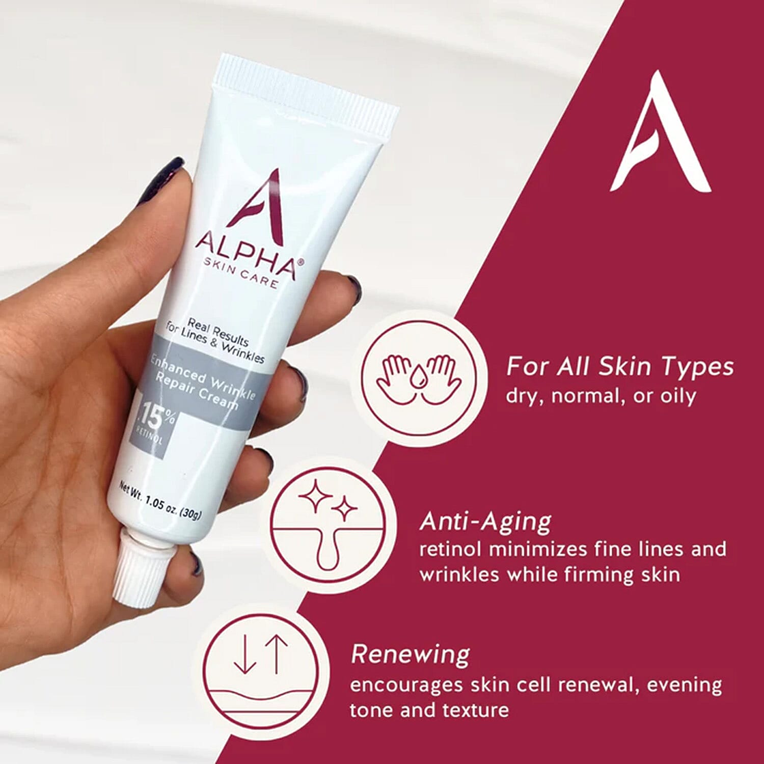 Alpha Enhanced Wrinkle Repair Cream 15% Retinol