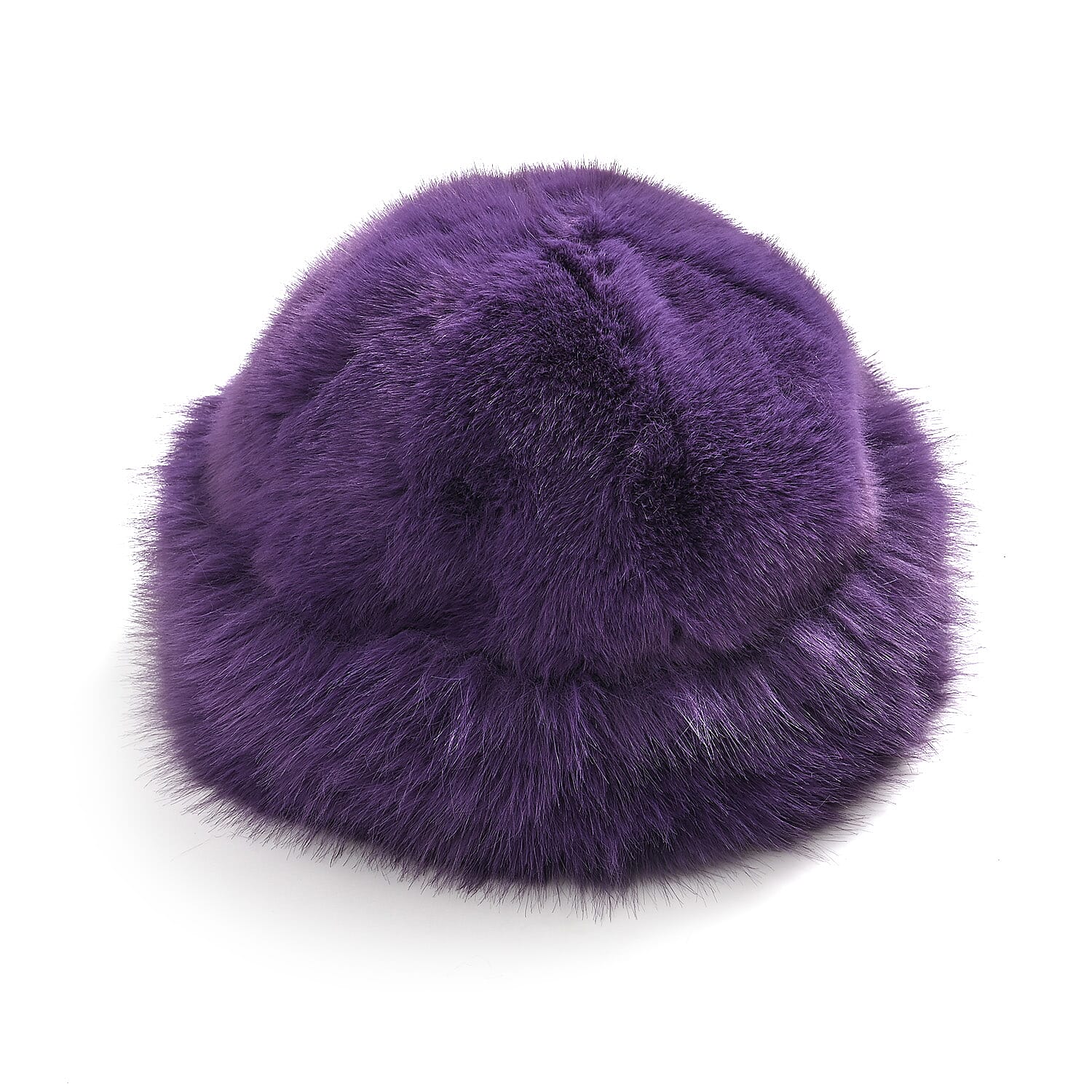 Styled By Patterned Hat, Cap and Earmuff (Size 58x1 cm) - Purple