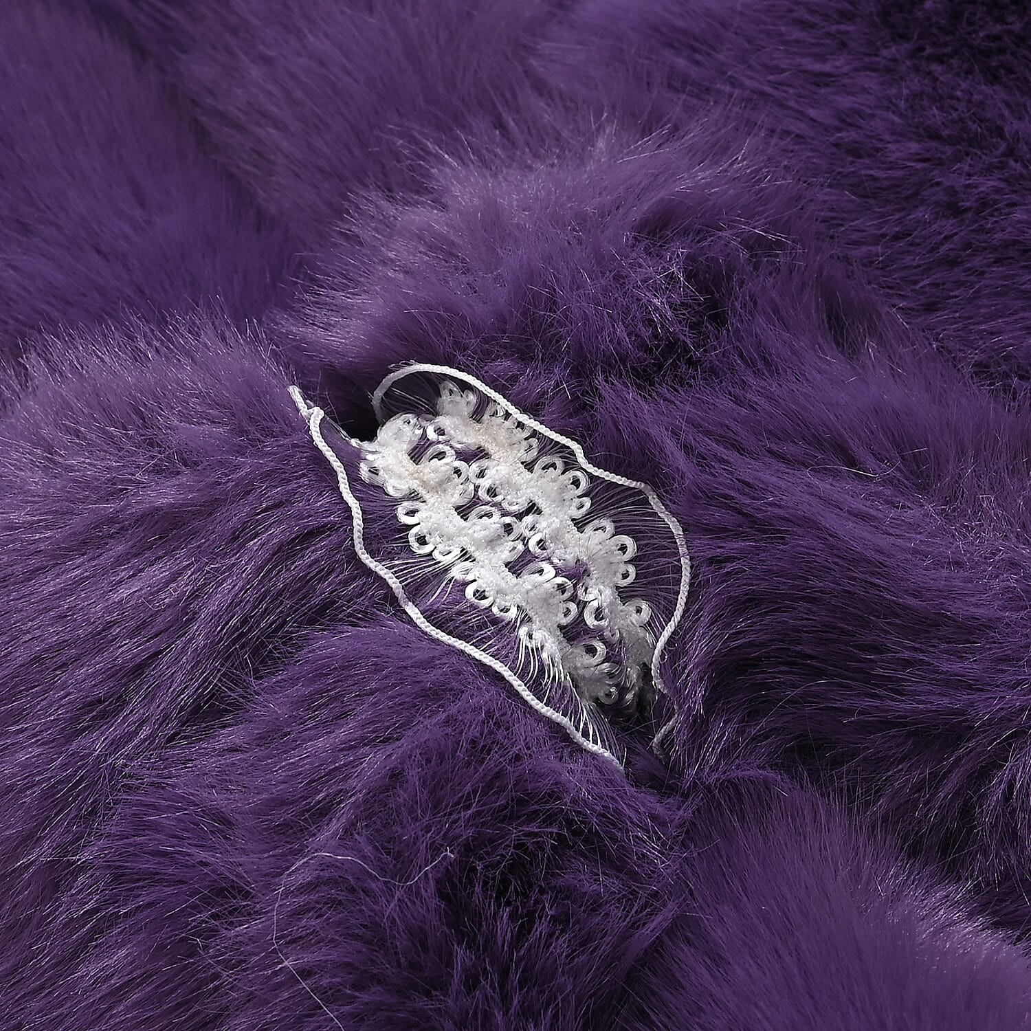 Styled By Patterned Hat, Cap and Earmuff (Size 58x1 cm) - Purple