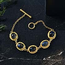 Labradorite Cluster Bracelet (Size 7.5) 13.98 Ct.