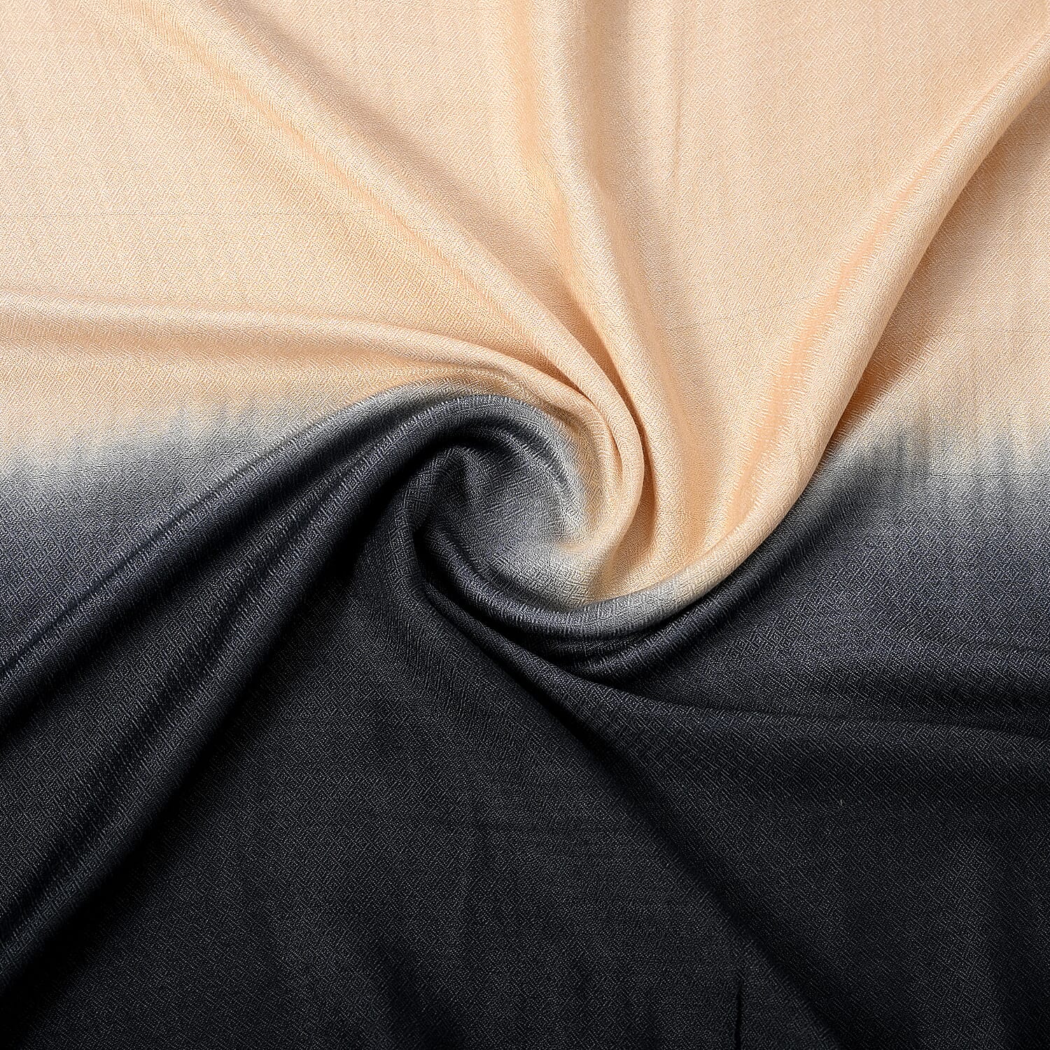 Tamsy Dual Shade Ombre Stole (Size 210 x 70 cm) - Cyan & Turquoise