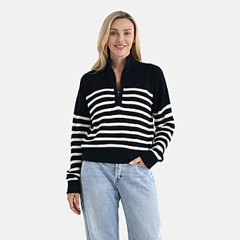 https://tjcuk.sirv.com/Products/82/4/8247628/Maisi-Cotton-Stripe-Jumper-Size-L-XL-Navy-Navy_8247628.jpg?w=342&h=342