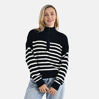 https://tjcuk.sirv.com/Products/82/4/8247628/Maisi-Cotton-Stripe-Jumper-Size-L-XL-Navy-Navy_8247628_3.jpg?w=342&h=342