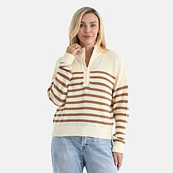 & Maisi Cotton Stripe Jumper 