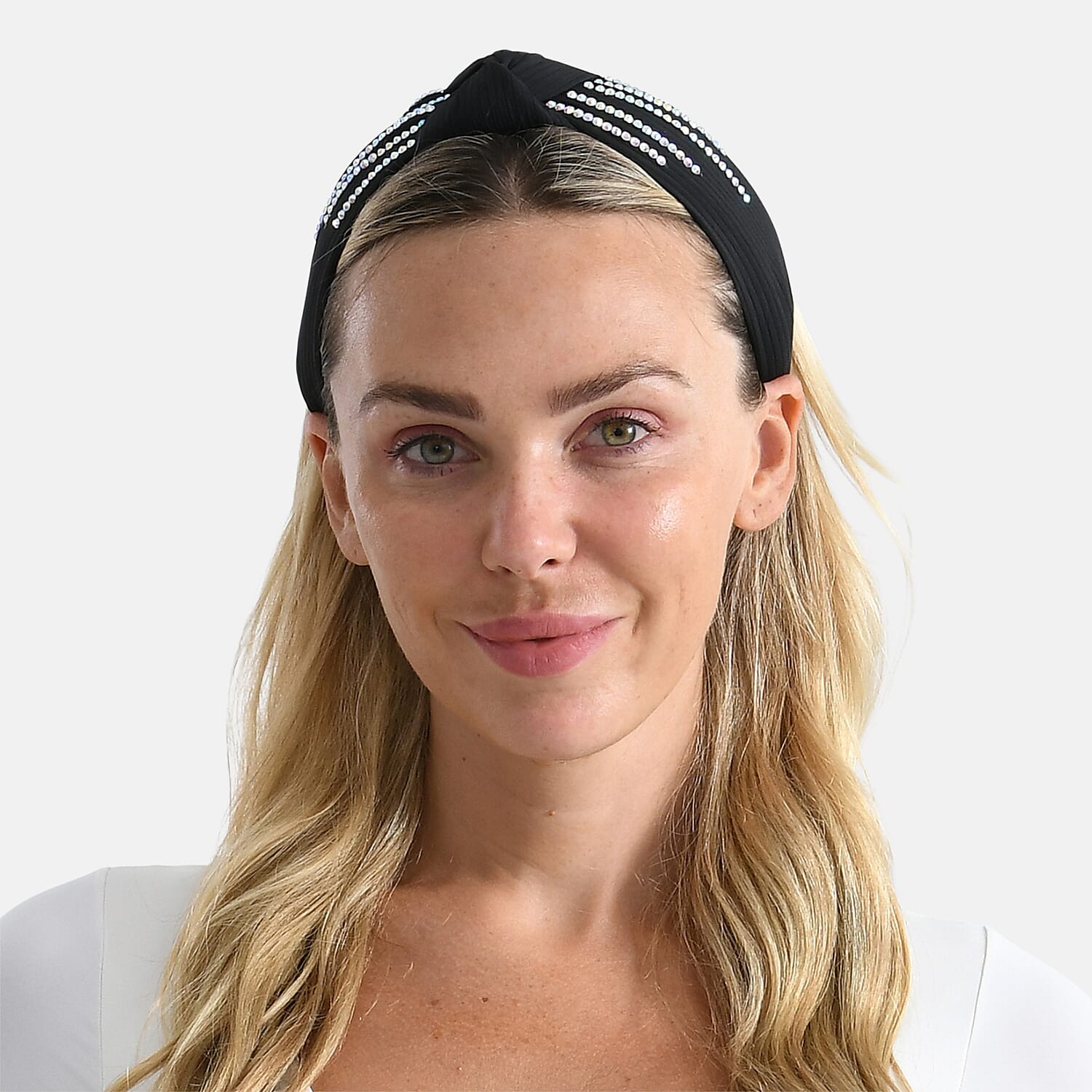 Tamsy Set of 3 Knotted Headband - Black, Brown & Beige