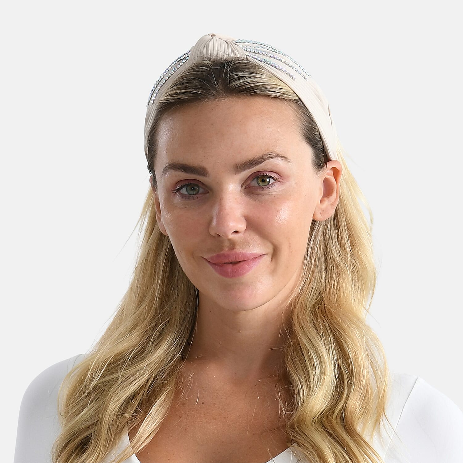 Tamsy Set of 3 Knotted Headband - Black, Brown & Beige