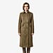 La Marey Signature Military Tailored Midi Coat