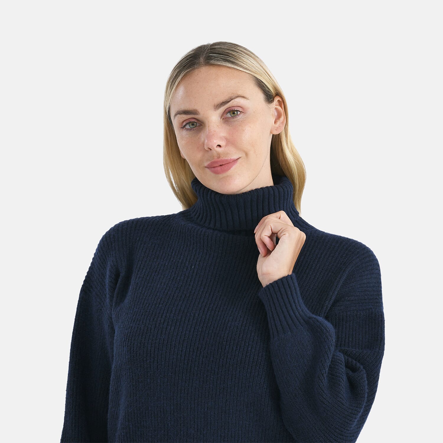 & Maisi Acrylic Solid Jumper 