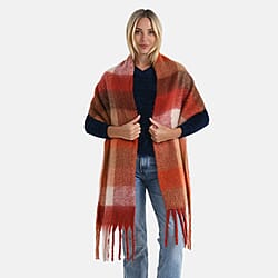 Styled By Printed Scarf (Size - One Size) - Yellow