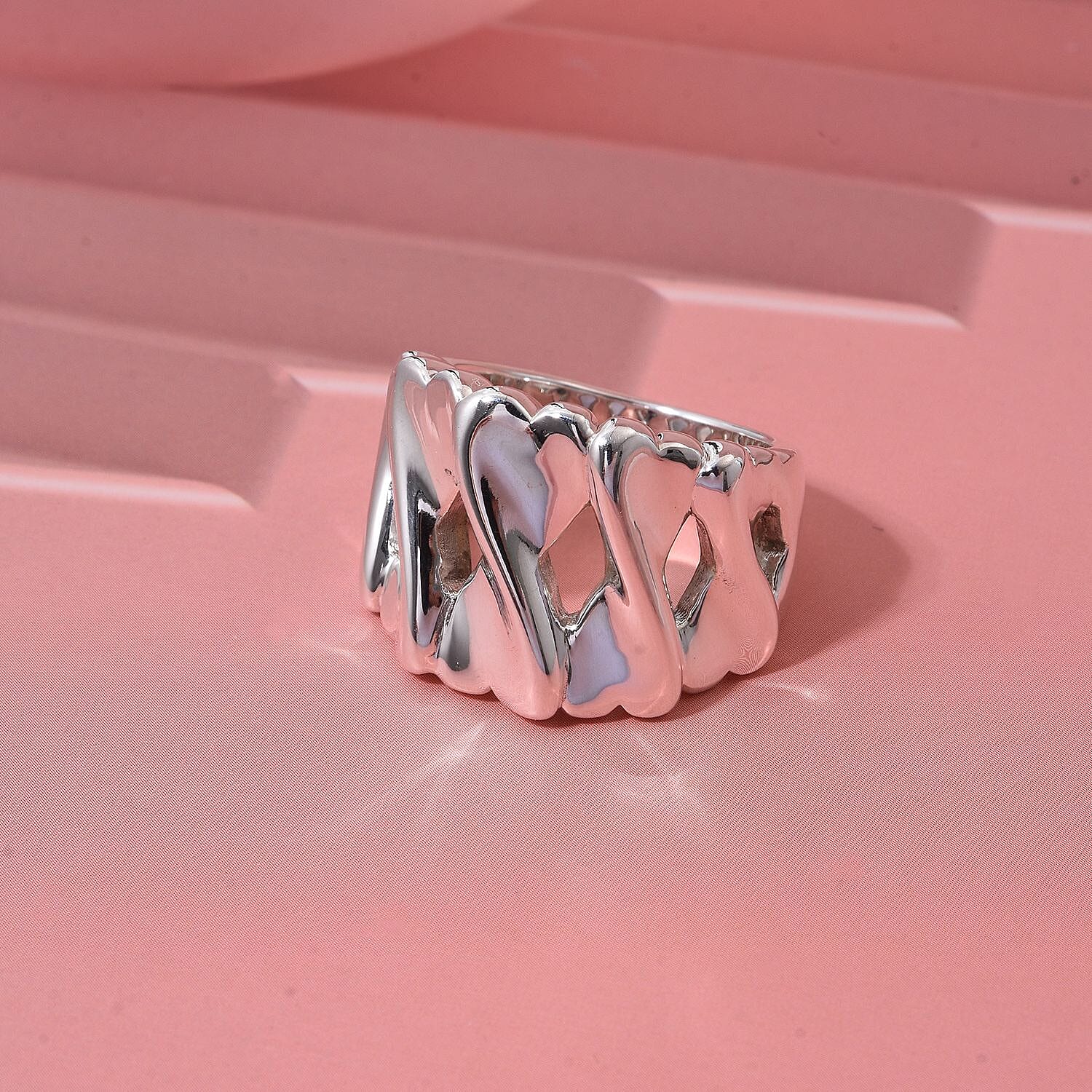 Designer Inspired Thai Sterling Silver Band Ring