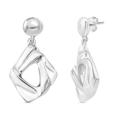 Thai Sterling Silver Dangle Earring with Push Back