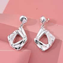 Thai Sterling Silver Dangle Earring with Push Back