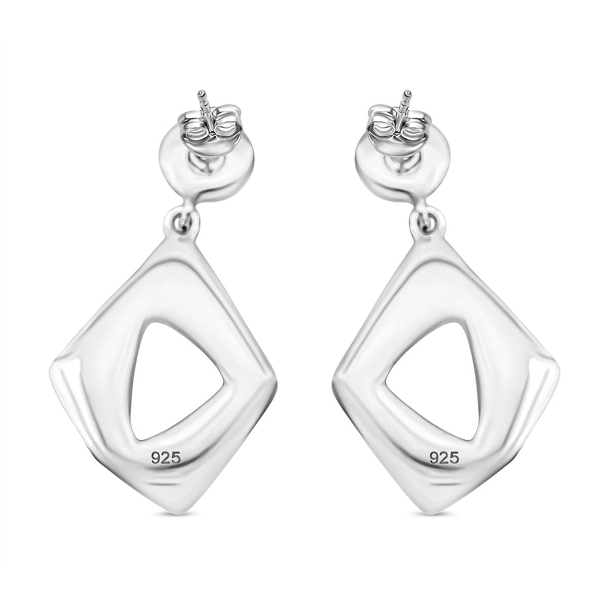 Thai Sterling Silver Dangle Earring with Push Back