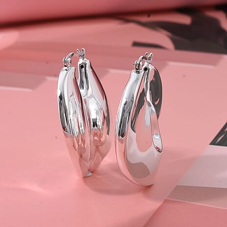 Thai Sterling Silver Earring with Clasp.