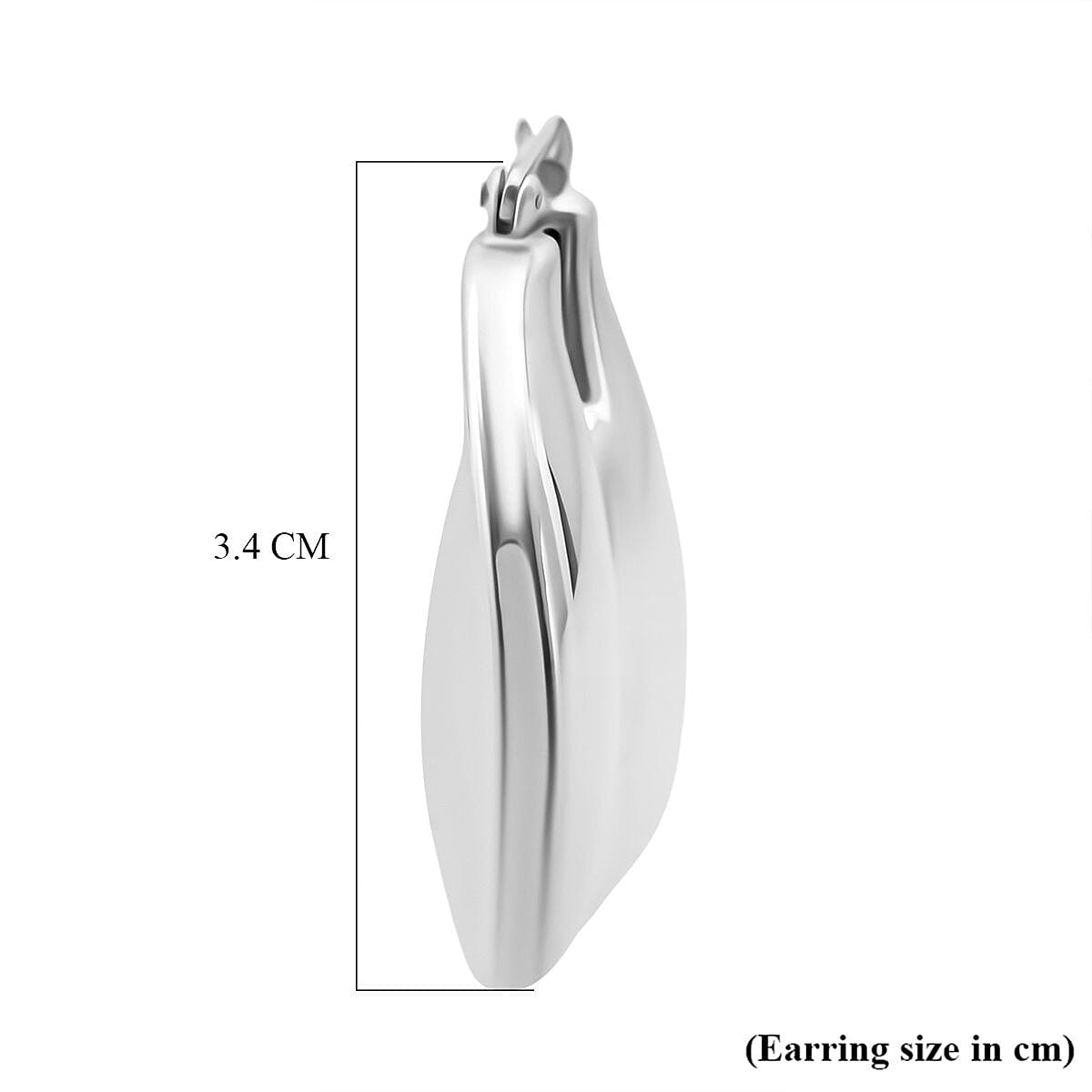 Thai Sterling Silver Earring with Clasp.