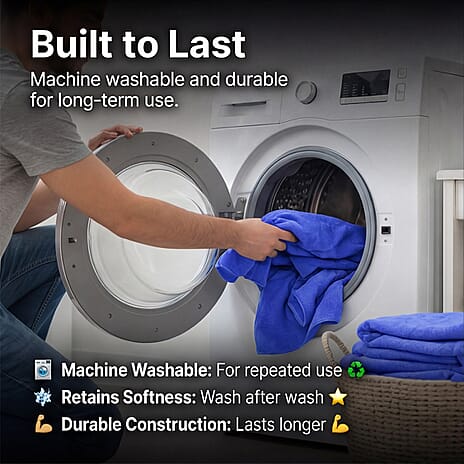 Shelby Pack of 5 Microfibre Cloth