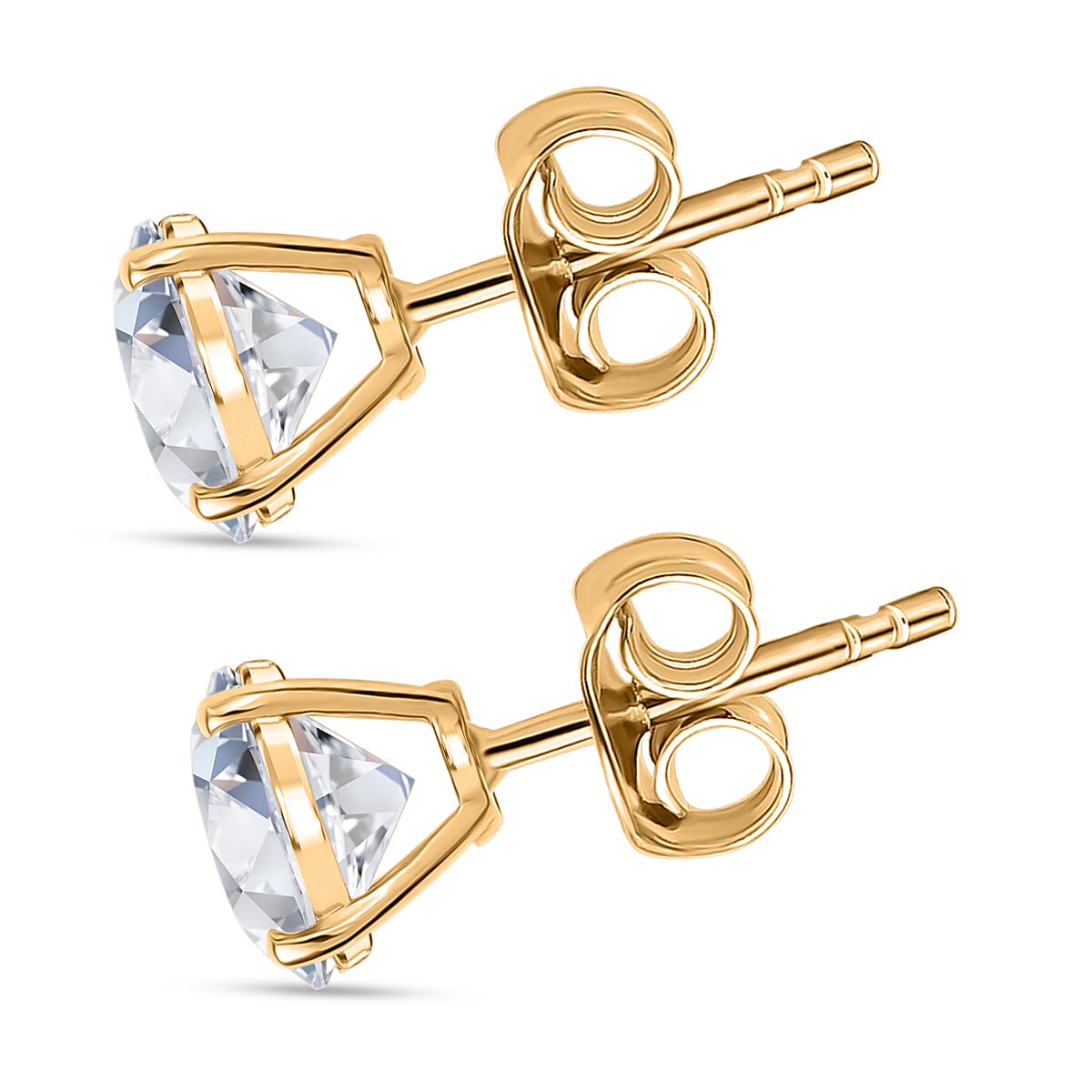 NY CloseOut-14K Yellow Gold SGL Certified Lab Grown Diamond (SI-GH) Studs 3.00 Ct.