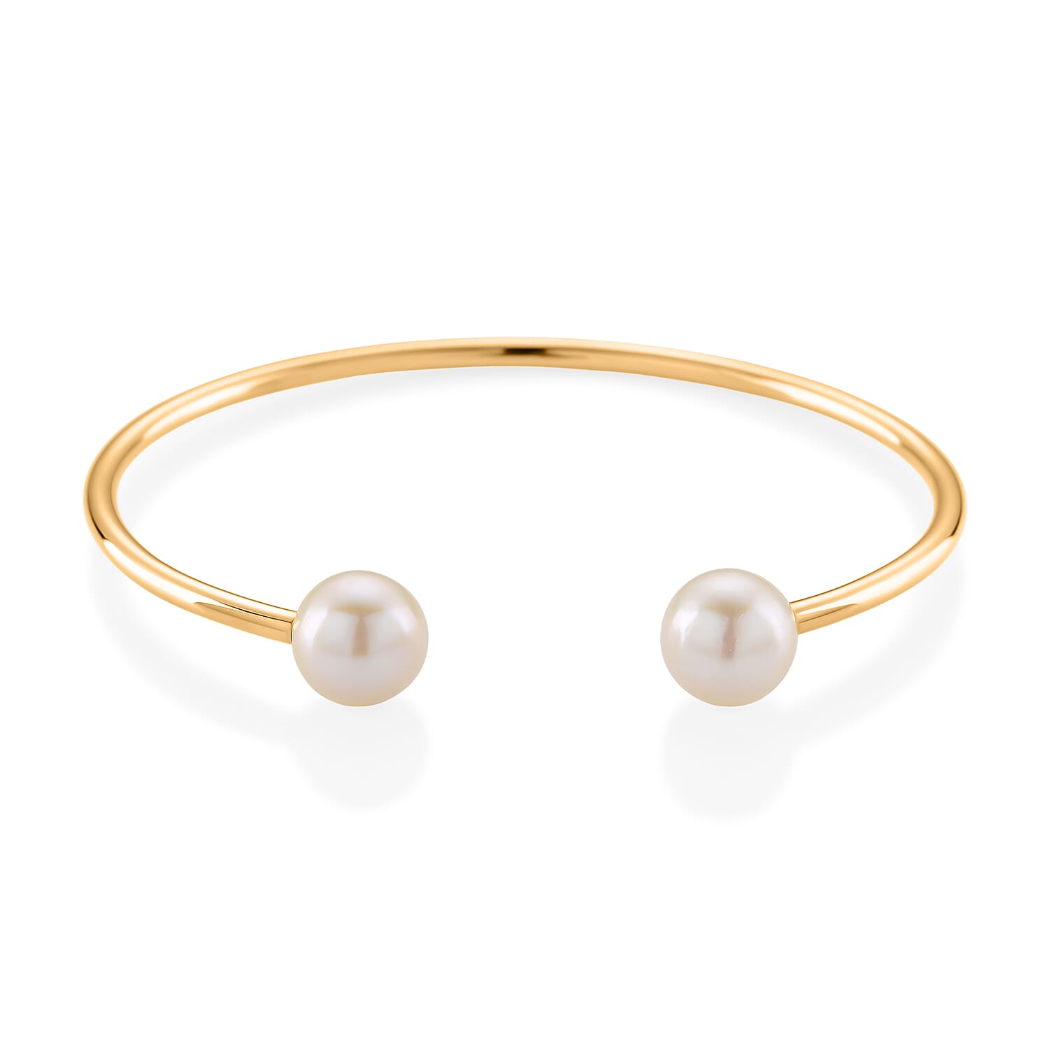 Designer Inspired - D'Joy Edison Pearl Cuff Bangle