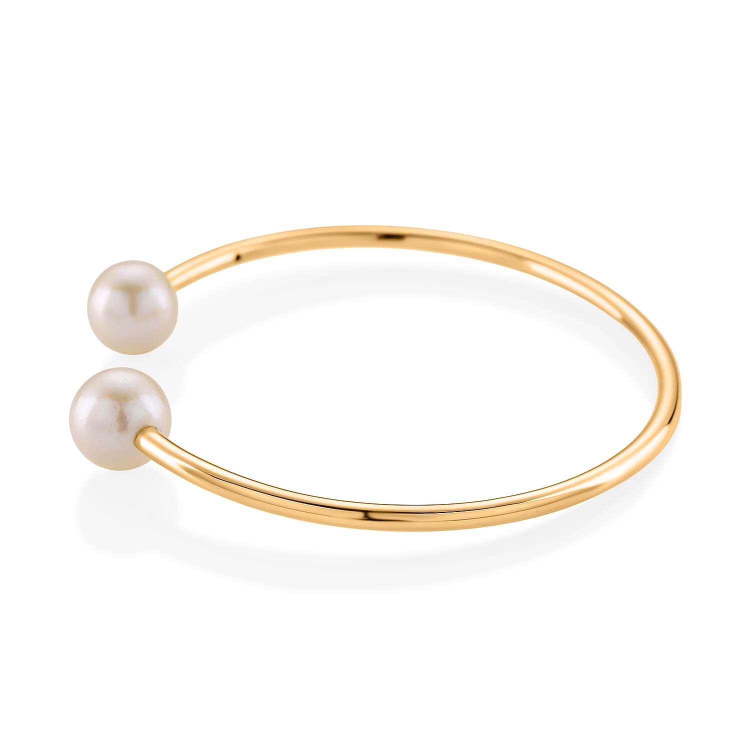 Designer Inspired - D'Joy Edison Pearl Cuff Bangle