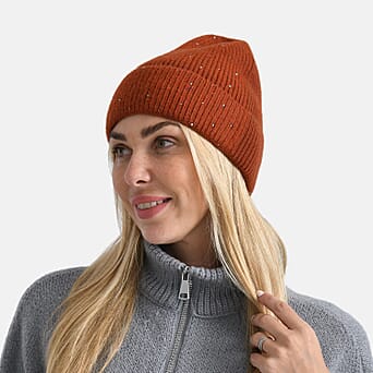 https://tjcuk.sirv.com/Products/82/4/8249752/La-Marey-Beanie-Hat-22x21-cm-Terracotta-with-Stones_8249752_3.jpg?w=342&h=342