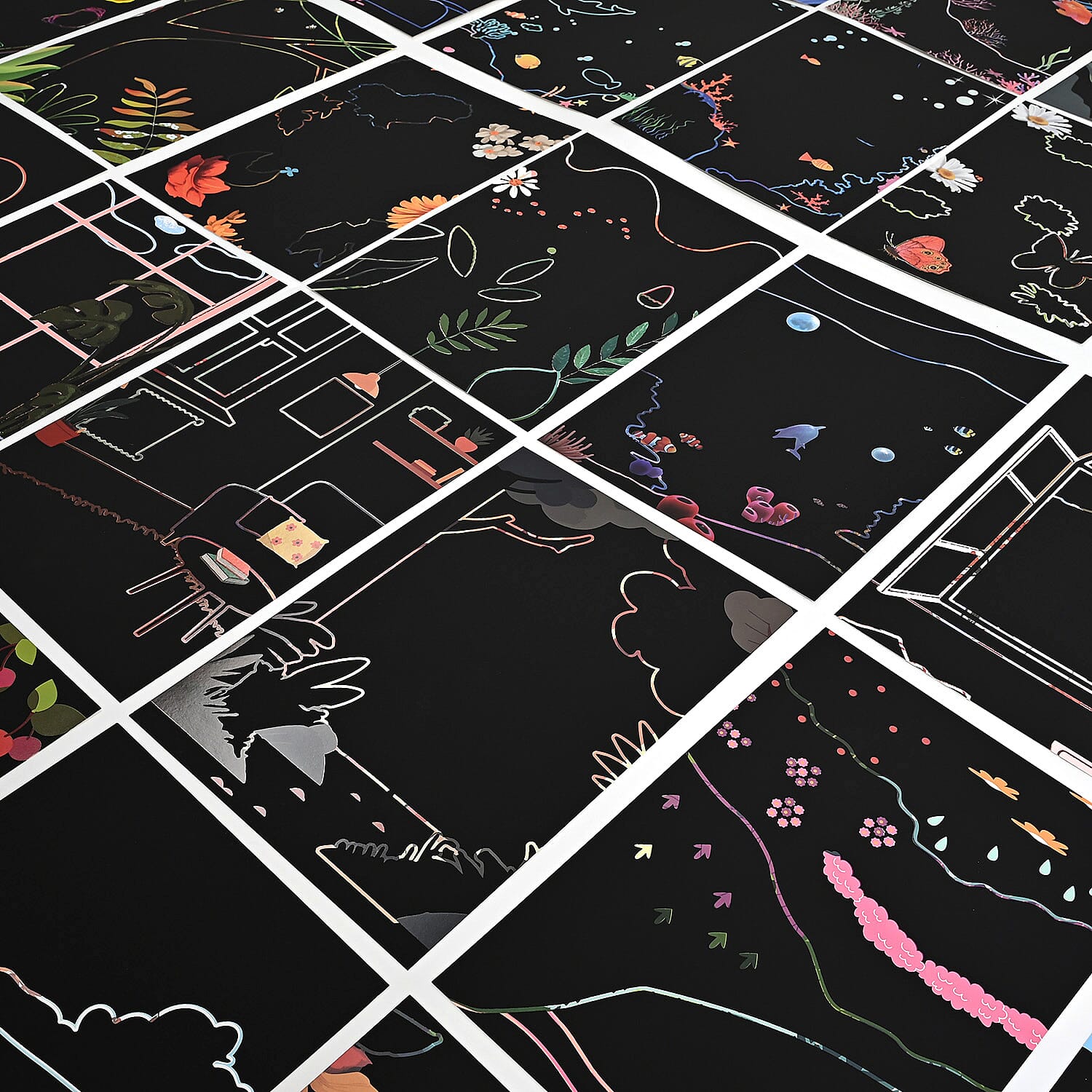 LIVMORE Wall Art (Size - One Size) - Multi Color & Multicolor