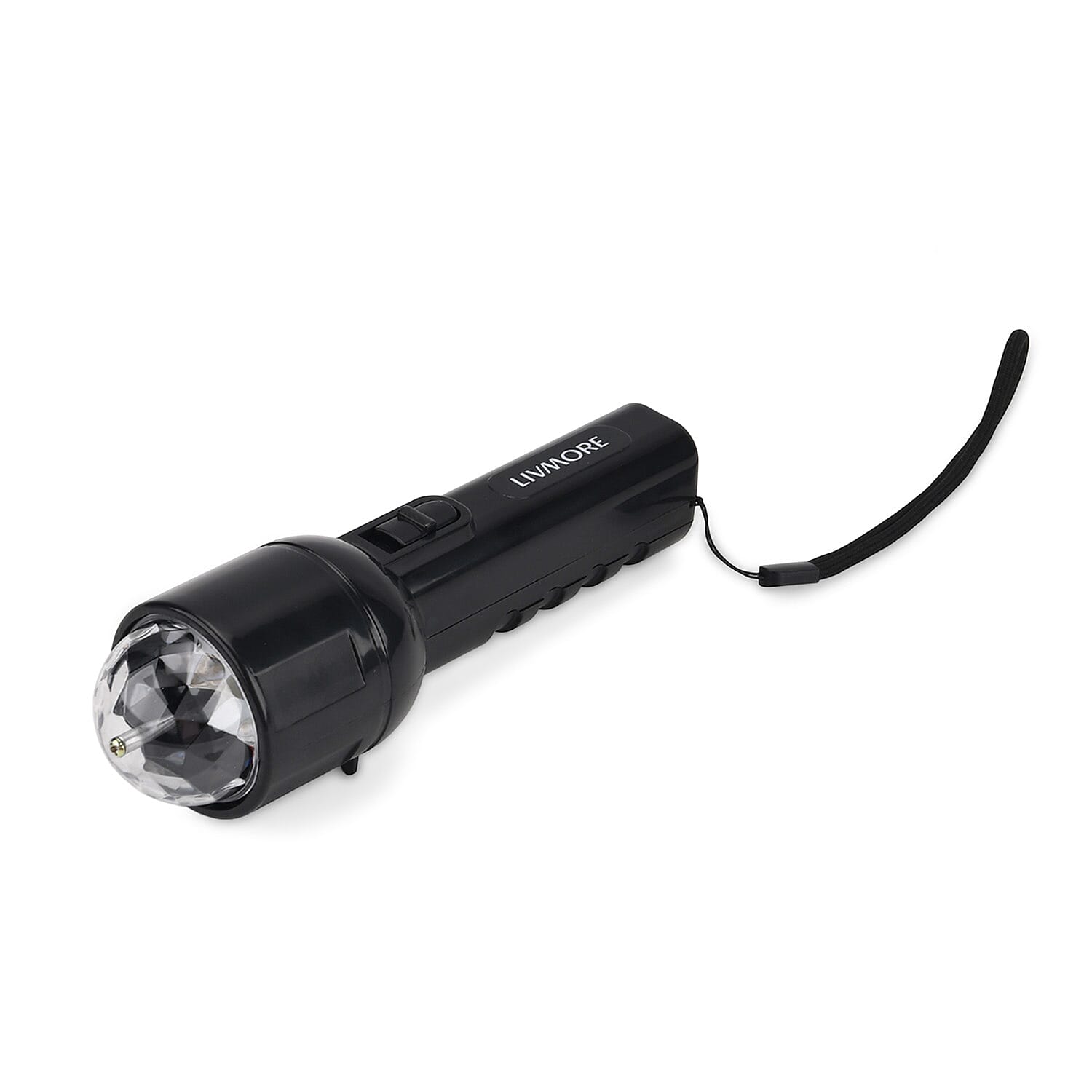 LIVMORE Twilight Dual LED Flashlight With Colour Change Party Light