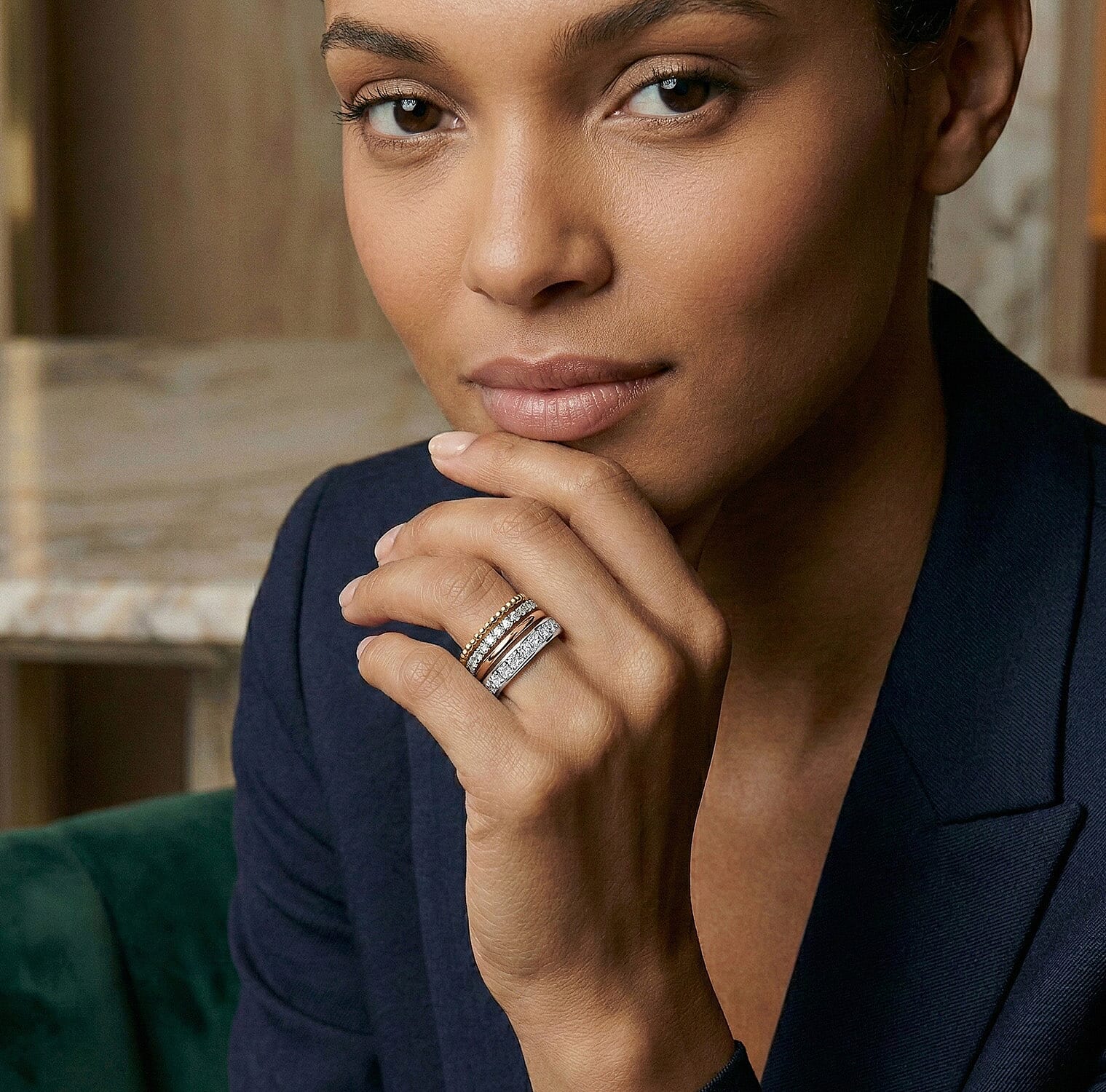 Luxuriant Square Cut Lab Grown Diamond (VS-EF) Band Ring in Rhodium Overlay Sterling Silver 1.06 Ct.