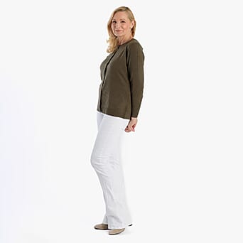 https://tjcuk.sirv.com/Products/82/5/8250295/Pure-And-Natural-Crew-Neck-Cardigan-Size-14-Olive_8250295_2.jpg?w=342&h=342