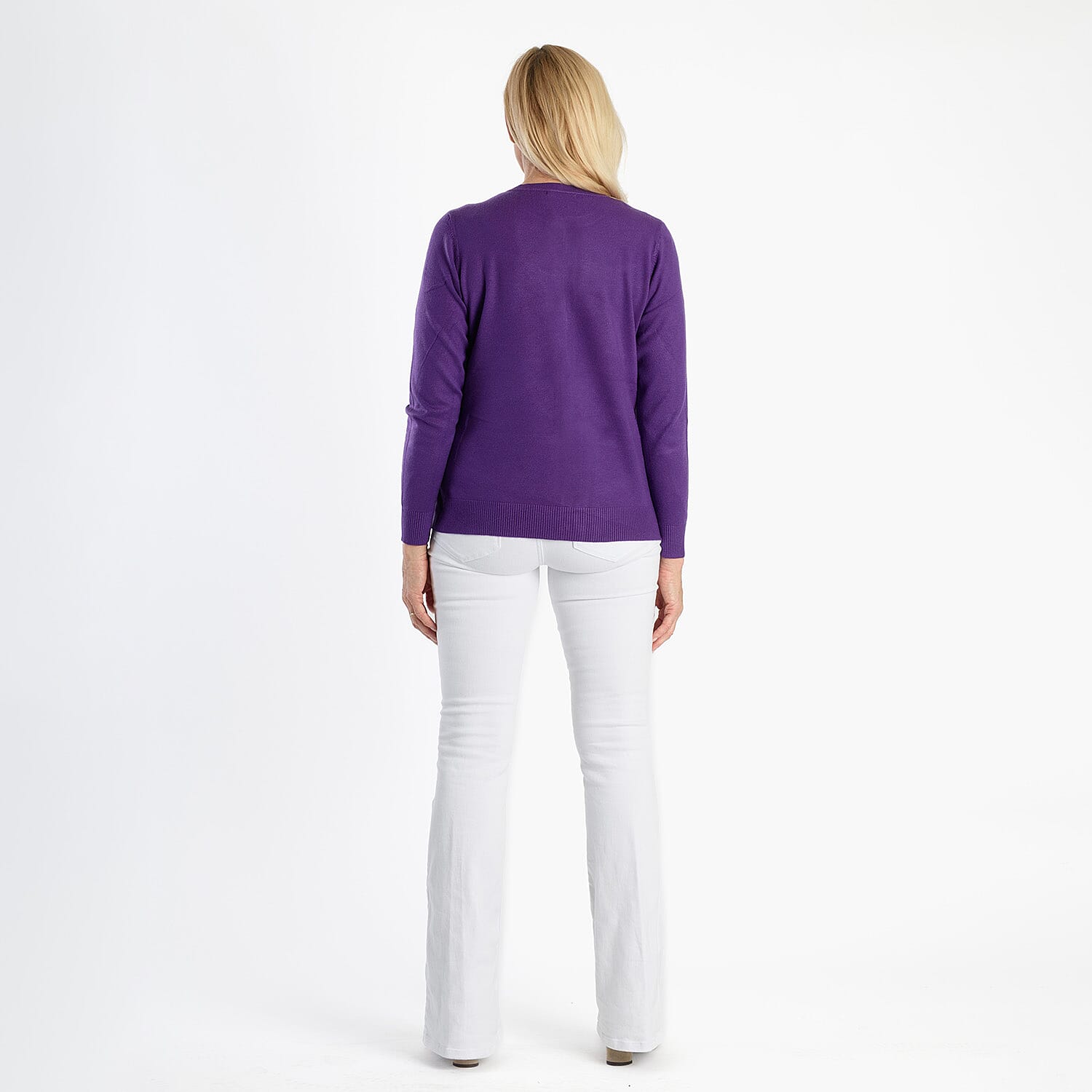 Pure And Natural Crew Neck Cardigan 