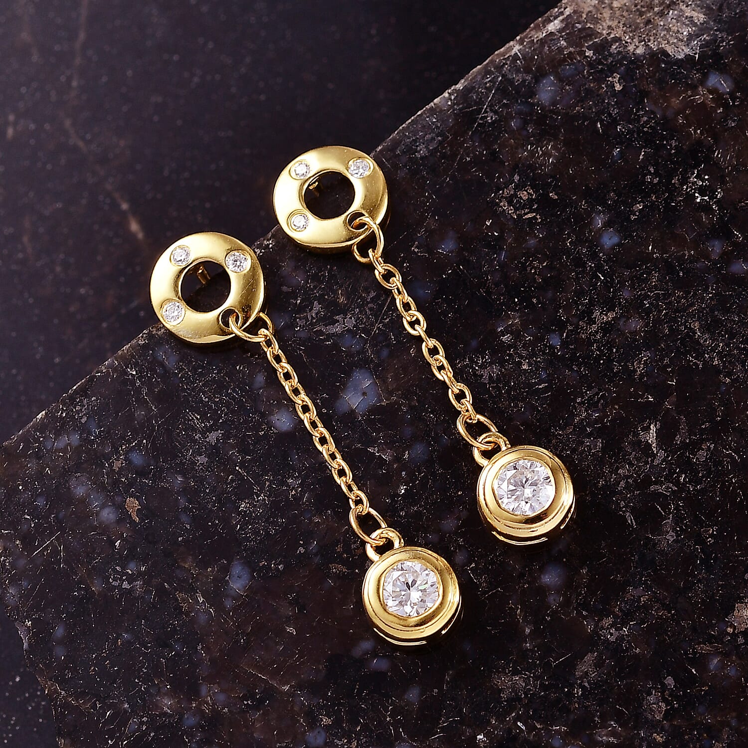 D'Joy Moissanite Earring 